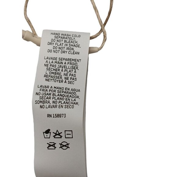 New with tags Skims Crochet Swim Triangle Bikini Top Size 4X in Marble - Picture 10 of 10